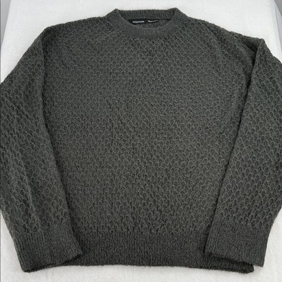 Standard Cloth Other - Standard Cloth Sweater Men Small Gray Green Pullover Crewneck Urban Lightweight